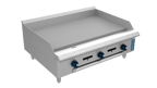 image of Fortress FGMG36 36" Countertop Manual Gas Griddle with 3/4" Steel Plate, 90.000 BTU