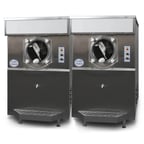 image of Frosty Factory 289R 2/1 Cylinder Type Frozen Drink Machine,Remote w/(2) 24qt. Hopper (2 Disp/1 Cond)