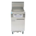 image of Frymaster 11814G 20" Full Pot Floor Model Gas Fryer w/ 63-lb Capacity, Basket Supports, 119,000 BTU