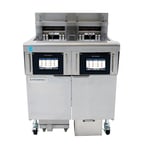 image of Frymaster 2FQE30U Electric Fryer, (2) 30 lb Vats, Floor Model