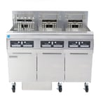 image of Frymaster FPRE314TC Electric Fryer, (3) 50 lb Vats, Floor Model