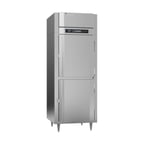 image of Victory FS-1D-S1-EW-PT-HD-HC 31" One Section Pass-Thru Freezer w/ 4 Half Solid Doors, 26 cu. ft.