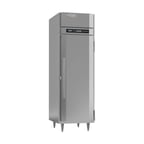 image of Victory FS-1D-S1-HC 26" One Section Reach-In Freezer w/ Solid Door, All Stainless Steel, 21 cu. ft.
