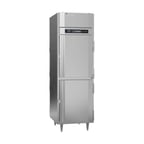 image of Victory FS-1D-S1-PT-HD-HC 27" One Section Pass-Thru Freezer w/ 4 Half Solid Doors, 23 cu. ft.