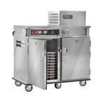 image of FWE PTST-1109-84HR Heated & Refrigerated Meal Tray Delivery Cart