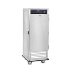 image of FWE R-AS-10 Solid Door 32" One Section Mobile Air Curtain Refrigerator w/ Solid Door, Maintains Temperature 1-1/2 Hours, (20) 14" x 18" or (10) 18" x 26" Tray Capacity