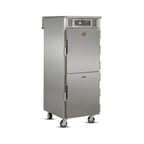 image of FWE RH-18 Mobile Rethermalization & Holding Cabinet with Electronic Controls, Dutch Doors (18) 18"x 26" Pan Capacity