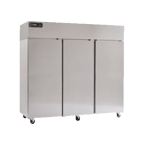 image of Delfield GBF3P-S 83" Top Mounted Three Section Solid Door Reach-In Freezer