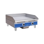 image of Globe GEG24 24" Countertop Electric Griddle with 24" x 16.3" Surface, Thermostatic Controls, 208/240v