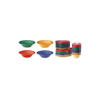 image of GET B-127-MIX Plastic Soup Salad Pasta Cereal Bowl