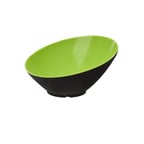 image of GET B-788-G/BK Plastic Soup Salad Pasta Cereal Bowl