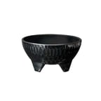 image of GET MOJ-802-BK Molcajete Salsa Dish