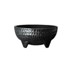image of GET MOJ-804-BK Molcajete Salsa Dish