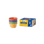 image of GET SP-RM-400-MIX Plastic Ramekin / Sauce Cup