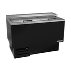 image of Beverage Air GF48HC-B 48" Black Glass & Plate Chiller, 9.65 cu. ft.
