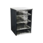 image of Glastender BGS-24-S 24" Back Bar Glass Storage Cabinet