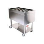 image of Glastender IBM-18X30 30" Underbar Ice Well Bottle Cooler