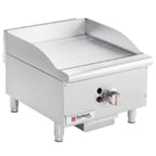 image of Cecilware® Pro CE-G15TPF 15" Countertop Gas Griddle with Thermostatic Controls, 30.000 BTU