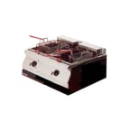 image of Garland US Range ED-30SFT Split Pot Countertop Electric Fryer w/ 30-Lb. Capacity, Twin Baskets
