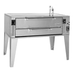 image of Garland US Range GPD-48 63" Single Deck Gas Pizza Oven with 48" Deck Width, 8" Height, 96.000 BTU
