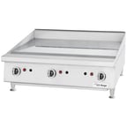 image of Garland US Range UTGG36-G36M 36" Countertop Manual Gas Griddle, 1" Steel Plate, 81.000 BTU