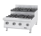 image of Garland US Range UTOG48-SU8 48" Countertop Heavy Duty Step-Up Gas Hotplate with (8) Burners, 240.000 BTU 
