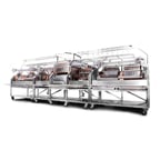 image of Grillworks INFIERNO 240 TIGRE 240" Wood Fired & Charcoal Parrilla Grill w/ (4) Adjustable Grills
