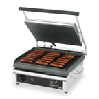 image of Star GX14IS Single Panini Sandwich Press Grill w/ 14" x 10" Smooth Plates 