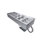 image of Hatco CWB-2-120-QS Refrigerated Drop-In Cold Food Well Unit