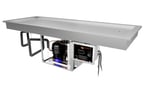 image of Hatco FTBP-S3 81" Drop In Slim Frost Top