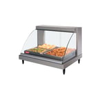 image of Hatco GRCDH-2P Countertop Heated Deli Display Case