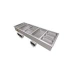image of Hatco HWBI-4 Drop-In Modular/Ganged Heated Wells, With Drain