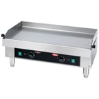 image of Hatco KGRDE-2513-208-240-QS 27" Countertop Electric Griddle with 25.5" x 14" Surface, Thermostatic