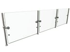 image of Hatco ORBIT100-96 Stationary Sneeze Guard