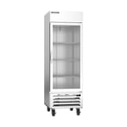 image of Beverage Air HBF23HC-1-G 27" One Section Reach-In Freezer w/ Glass Door, Stainless Steel, 23 cu. ft.