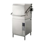 image of Hobart AM16-BAS-2 36.5" Door Type Dishwasher, 60 Racks/Hr - 40.2 Gal/Hr - High Temp w/Booster