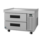 image of Hoshizaki CR36A 36" 2 Drawers Refrigerated Chef Base, All Stainless Steel