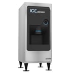 image of Hoshizaki DB-130H 22" Crescent Hotel Ice Dispenser, 130 lb Bin