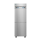 image of Hoshizaki DT1A-HS 27" 1-Section Reach-In Refrigerator/Freezer Combo w/ 2 Half Solid Doors, Steelheart Series