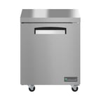 image of Hoshizaki EUR27A 27" One Section Undercounter Refrigerator w/ 1 Door, 6.33 cu. ft.