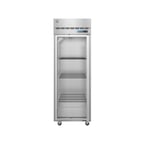 image of Hoshizaki F1A-FG 27" One Section Reach-In Freezer w/ Glass Door, Top Mount, 23 cu. ft.