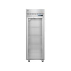 image of Hoshizaki F1A-HG 27" One Section Reach-In Freezer w/ 2 Half Glass Doors, Top Mount, 23 cu. ft.
