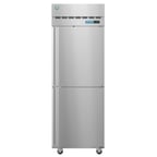image of Hoshizaki F1A-HS 27" One Section Reach-In Freezer w/ Right Hinged Half Solid Doors, Stainless Steel, 23 cu. ft.