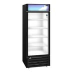 image of Hoshizaki FM-23-HC-BLK 30" 1 Glass Door Freezer Merchandiser in Black, 20.71 cu. ft.