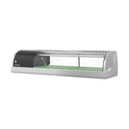 image of Hoshizaki HNC-120BA-L-SLH 47" Countertop Refrigerated Sushi Display Case, Left Compressor
