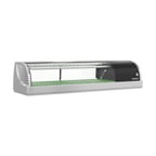 image of Hoshizaki HNC-120BA-R-SLH 47" Countertop Refrigerated Sushi Display Case, Right Compressor