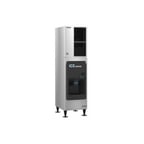 image of Hoshizaki KM-350MAJ/DB-130H Crescent 489 lb Ice Machine with Ice Dispenser