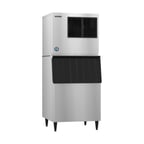 image of Hoshizaki KML-700MAJ/B-500SF Air Cooled Crescent 662 lb Ice Machine with Bin, 500 lb Storage