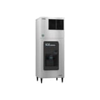 image of Hoshizaki KML-700MAJ/DB-200H Crescent 662 lb Ice Machine with Ice Dispenser