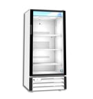 image of Hoshizaki RM-10-HC-WHT 25" 1-Section White Merchandiser Refrigerator, 8.75 cu. ft.